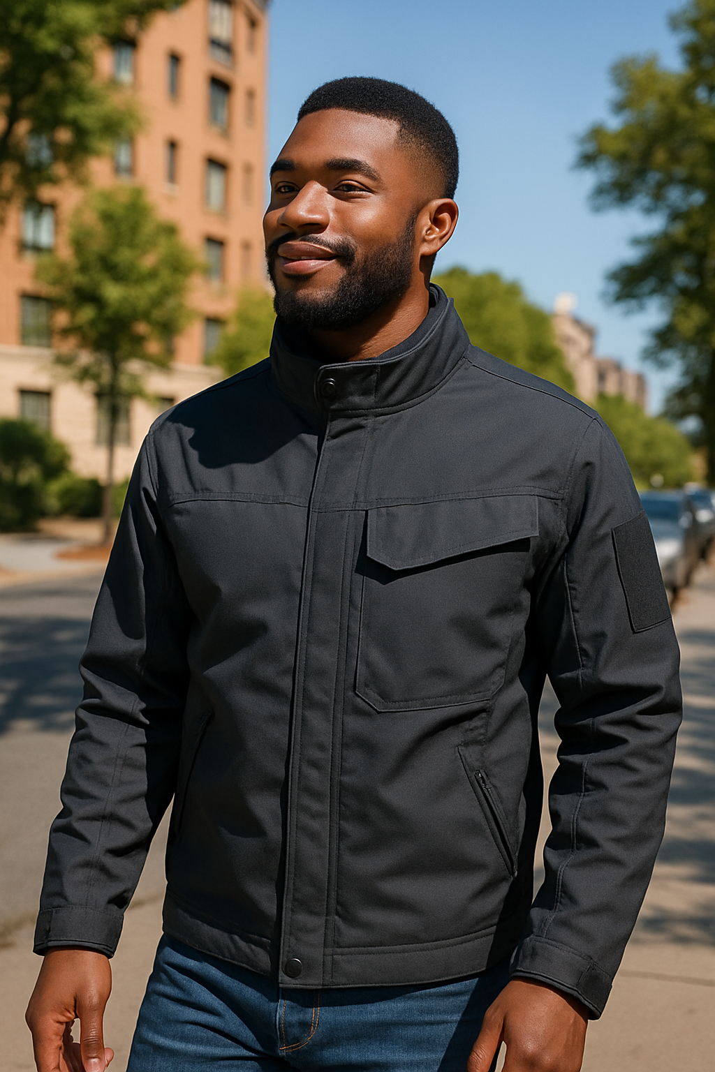 Veste militaire imperméable