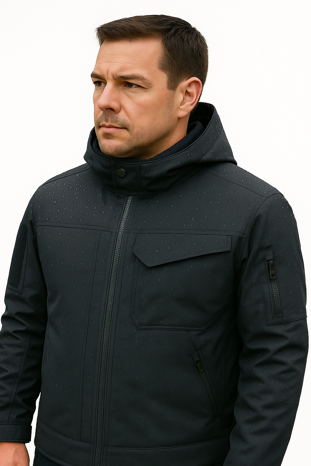 Veste militaire imperméable