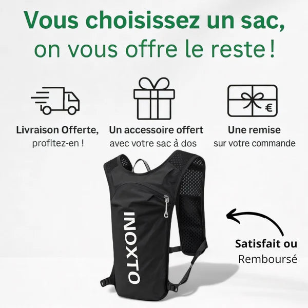 Sac à dos d'hydratation trail running 5L – RunPro – Havresacs