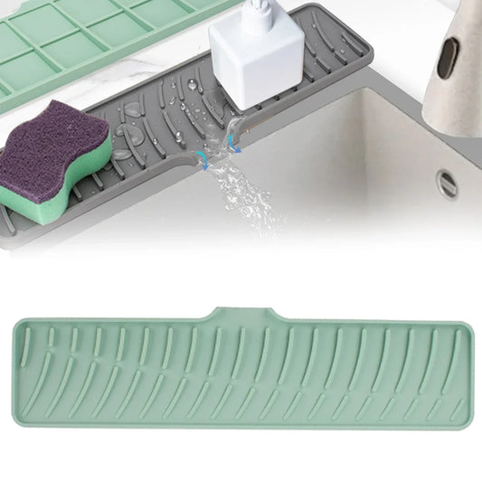 Alfombrilla de goma para fregadero de cocina y baño