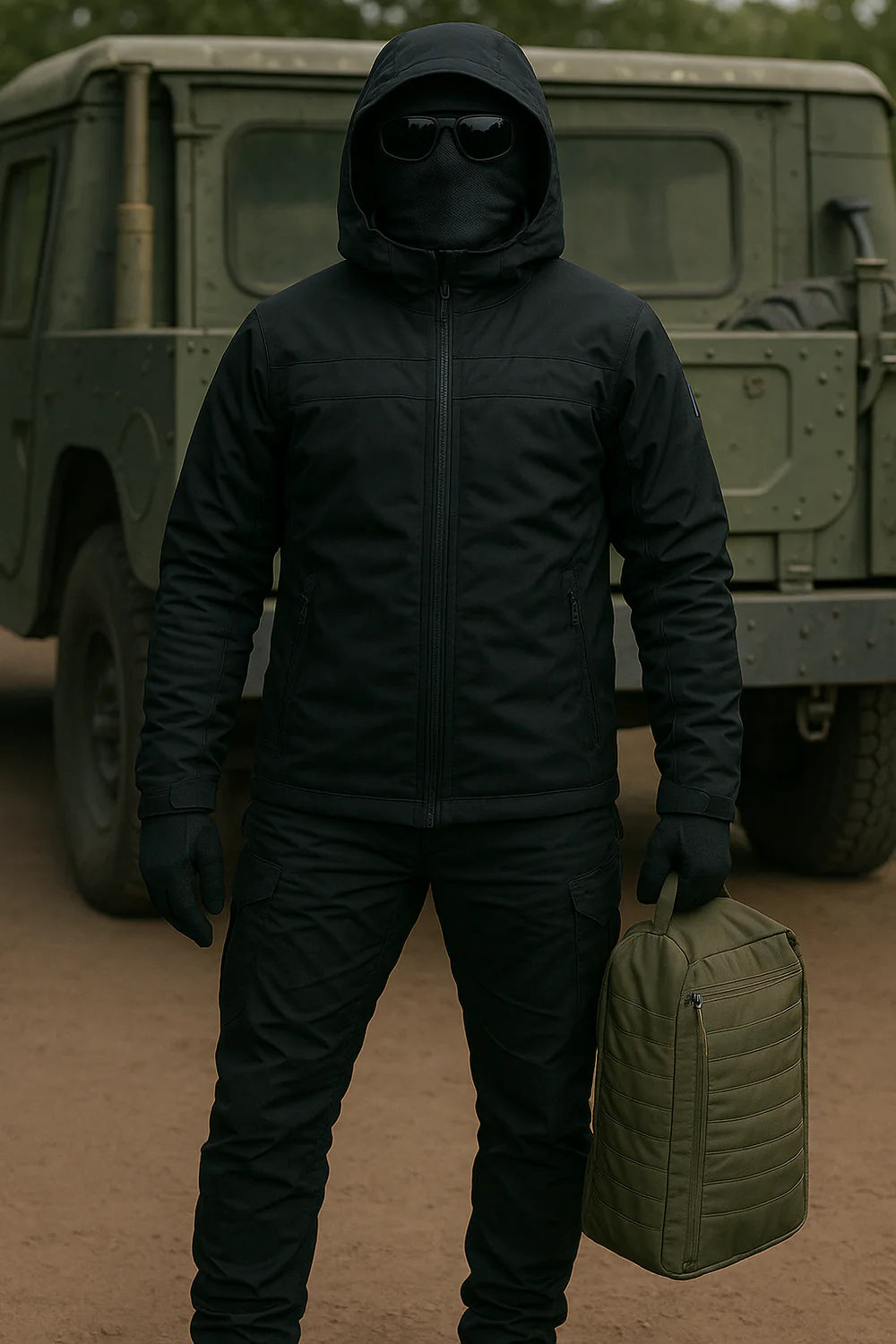 Wasserdichte Militärjacke